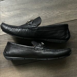 Mark Joseph Black Leather Men's Loafers